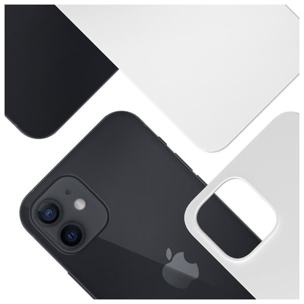 3MK Mobilskal till iPhone 12 MagSafe Hardy Silikon - Vit
