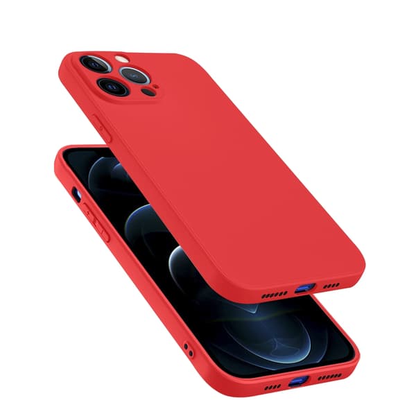 Tyndt Blødt Taske iPhone 13 Pro - Rød