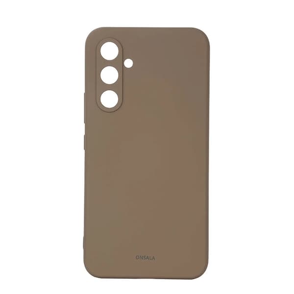 Onsala telefonetui til Galaxy A55 5G Silicone Feel - Summer Sand