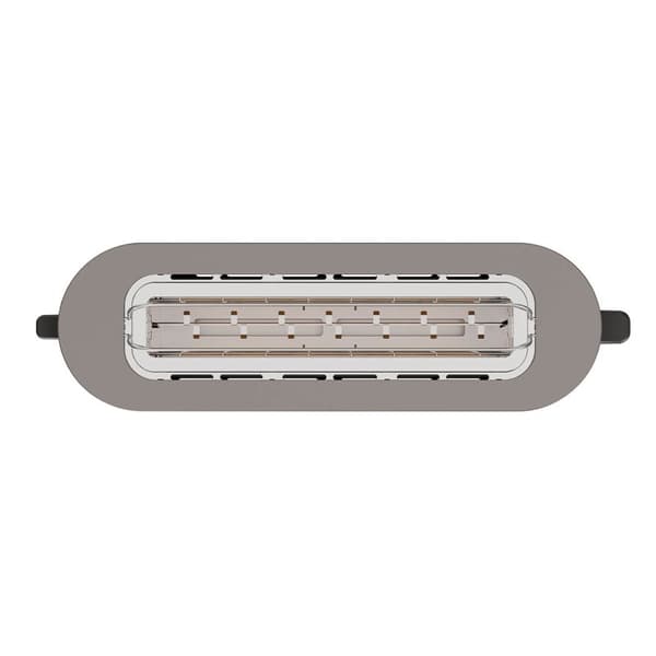 BLACK+DECK Brødrister Langt Rum 1000W Inox
