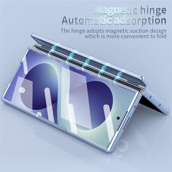 Mobilskal För Galaxy Z Fold 8 MagSafe Hård PC - Blå