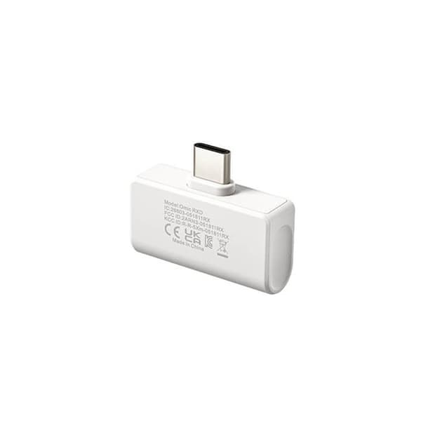 BOYA Trådlös 2,4 GHz Mikrofon x2 Omic-U USB-C Vit