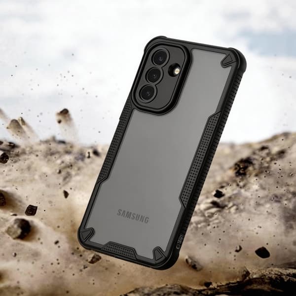 Tech-Protect Mobilcover Til Galaxy A37 5G Rugged Shield - Mat Sort