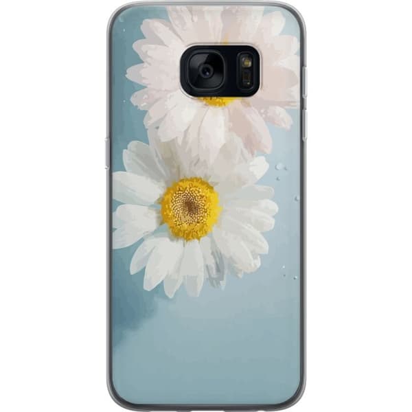Taske til Samsung Galaxy S7 med sommerblomster