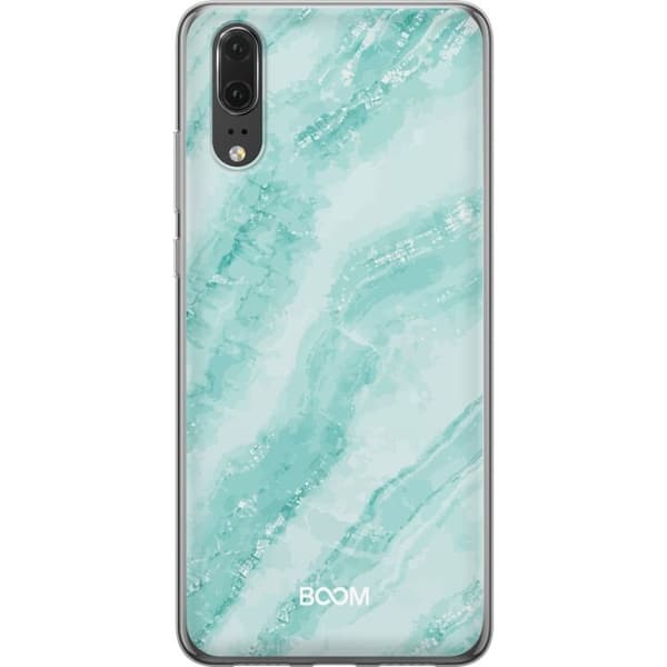 Mobilskal till Huawei P20 med Mint Marble