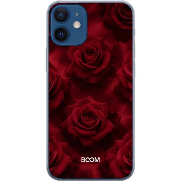 Taske til Apple iPhone 12 med Crimson Rose