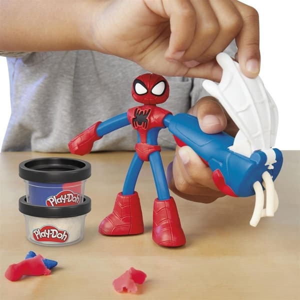 PLAY-DOH Marvel Spider-Man & Compound Thwip Squisher