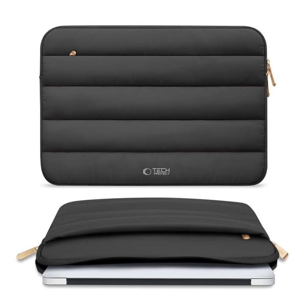 Tech-Protect Datorfodral 15"-16" Fluffy - Svart