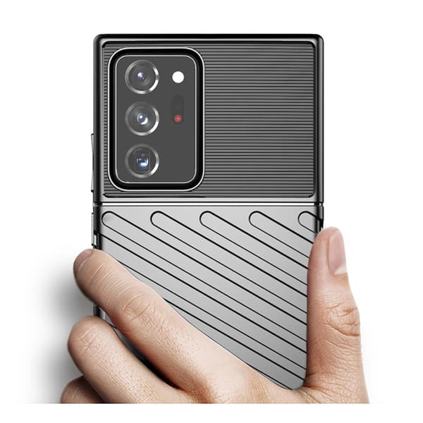 Thunder Twill -kuori Samsung Galaxy Note 20 Ultralle - Vihreä