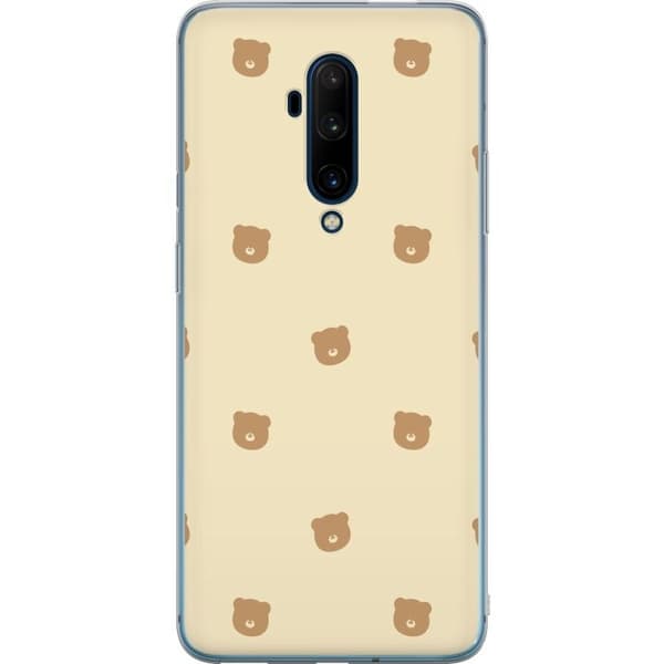 Taske til OnePlus 7T Pro med bjørnemønster