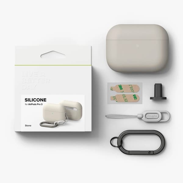 Ring Apple Airpods Pro 3 Etui Silikone - Sten
