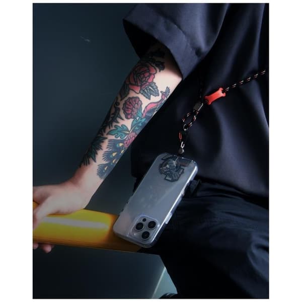 Skinarma Universal Lanyard Adapter Ekho - Grå