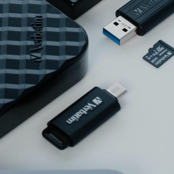 Verbatim Pendrive 32GB USB-C - Svart
