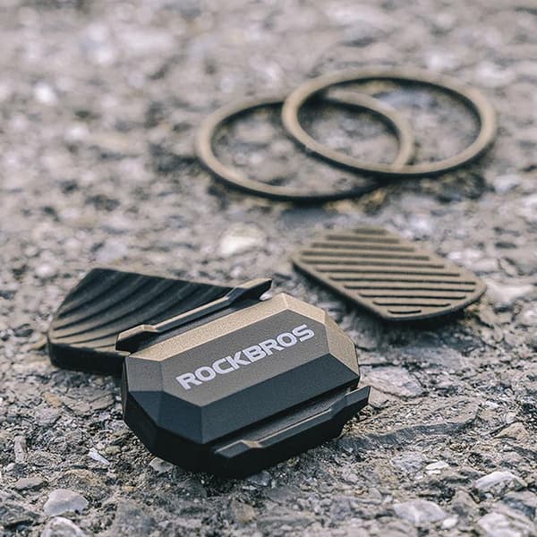Rockbros 2-i-1 ANT+ og Bluetooth Hastigheds- eller Kadencesensor - Sort