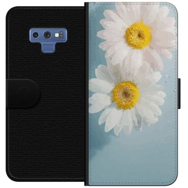 Plånboksfodral till Samsung Galaxy Note9 med Sommarblommor