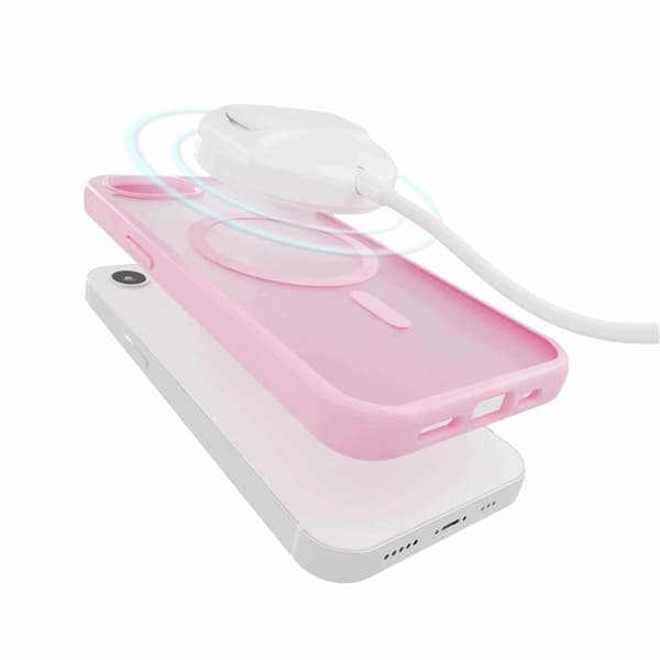 Puro Mobilskal till iPhone 16e Magsafe Gradient TPU - Rosa