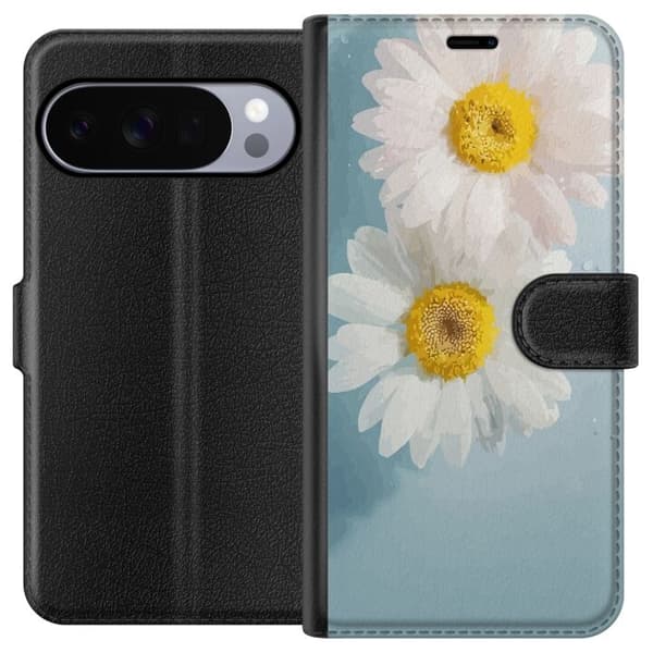 Plånboksfodral till Google Pixel 10 Pro med Sommarblommor