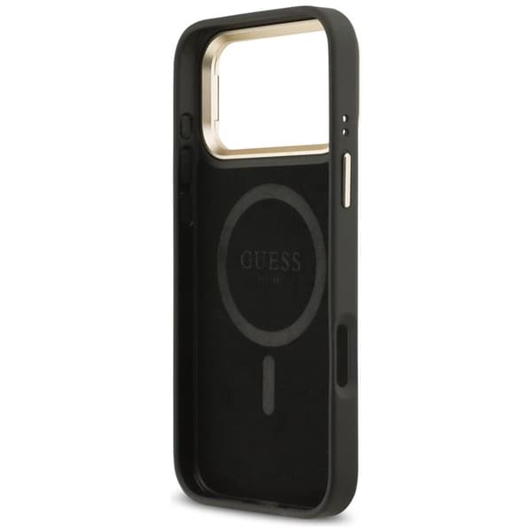 Guess Mobilskal till iPhone 17 Pro Max MagSafe Triangle Logo & Stand
