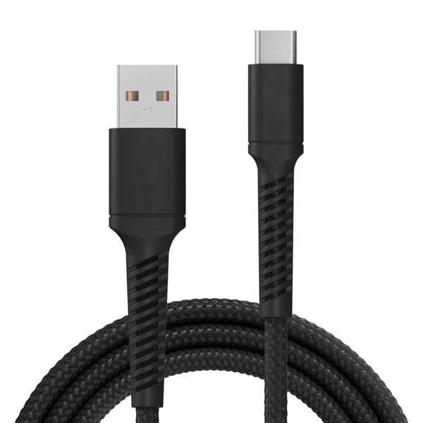 X2O Longlife 60W USB-A/C-kabel 1 m sort