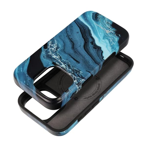 Forcell telefontaske til iPhone 15 Pro MagSafe Mirage - Deep Sea