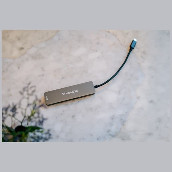 Verbatim Hub USB-C/HDMI/USB-A/SD/MSD 32156 - Aluminium