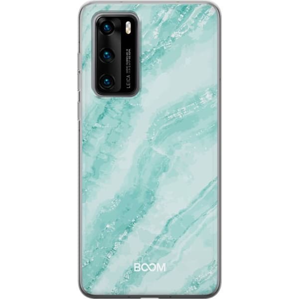 Mobilskal till Huawei P40 med Mint Marble