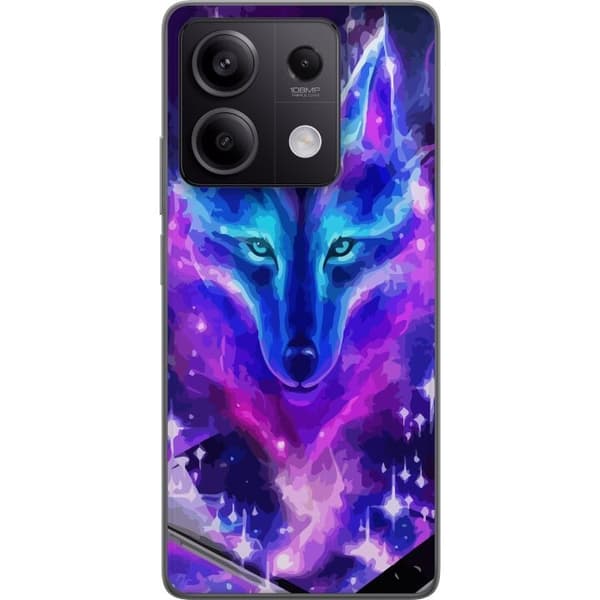 Mobilskal till Xiaomi Redmi Note 13 med Neon Varg