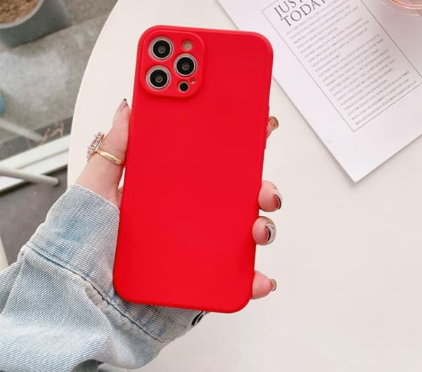 Tyndt Blødt Taske iPhone 13 Pro - Rød