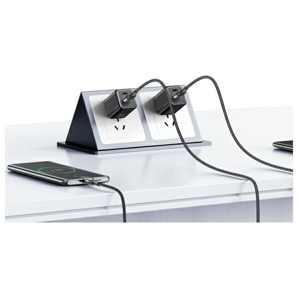 USAMS SY USB-A til USB-C Kabel 3A 1.2 m SJ718USB01 - Stål