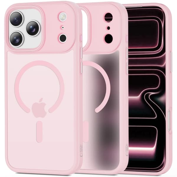 Tech-Protect Mobilskal till iPhone 18 Pro Max/17 Pro Max MagSafe - Matte Rosa