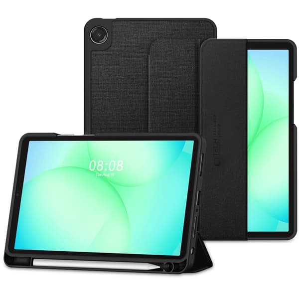 Tech-Protect Galaxy Tab A9 Plus -kotelo Canvas - Obsidian Black