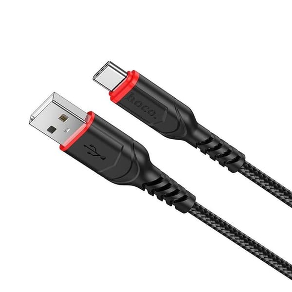 HOCO USB-A til USB-C kabel QC 3A X59 1 m sort
