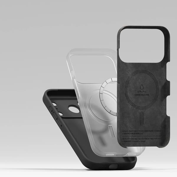 Tech-Protect Mobilskal till iPhone 17 Pro Max Magsafe Silikon - Marinblå