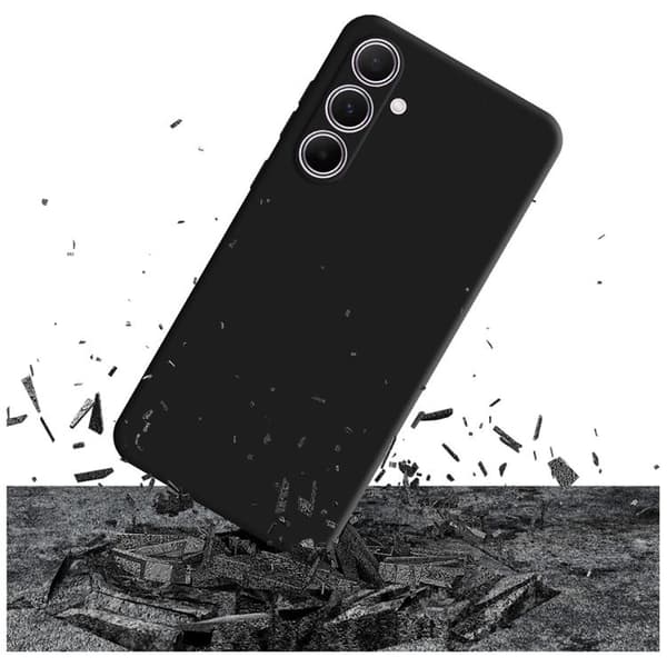 3MK telefontaske til Galaxy A56 5G Matte Pro - Sort