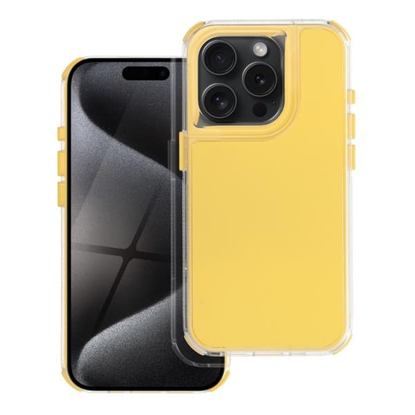 Telefontaske til iPhone 16 Pro Matrix - Gul
