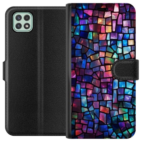 Plånboksfodral till Samsung Galaxy A22 5G med Disco