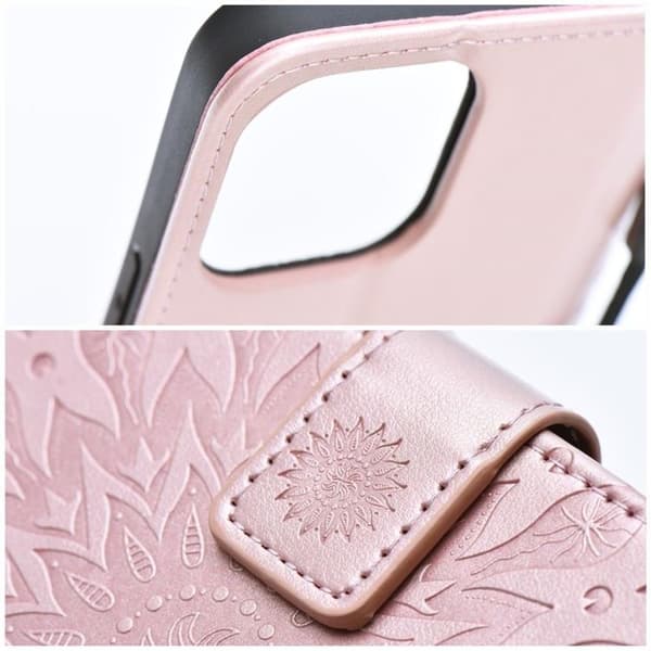 Xiaomi Redmi Note 13 Pro 5G Plånboksfodral Mezzo - Rose Guld