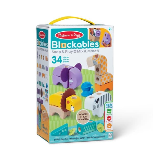 MND Blockables Building Set Safari Animals