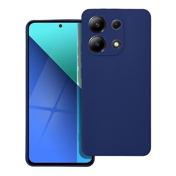 Telefontaske til Xiaomi Redmi Note 13 4G Soft - Mørkeblå