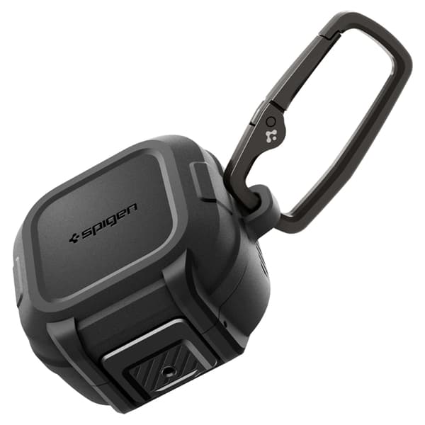 Spigen Cover Til Galaxy Buds 4/4 Pro Lock Fit - Mat Sort