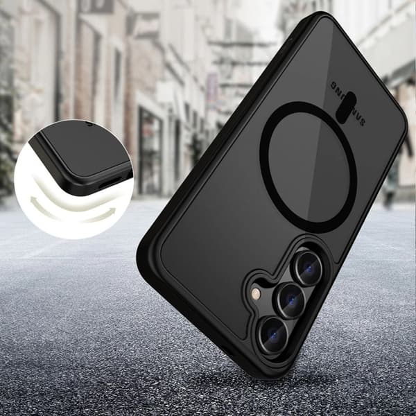 Tech-Protect Telefontaske til Galaxy S25 FE Magsafe - Mat Sort