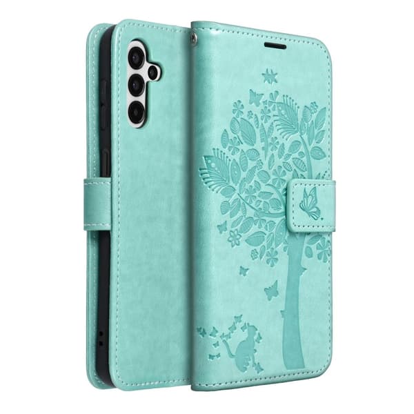 Forcell Galaxy A13 5G Kotelo Mezzo - Puunvihreä