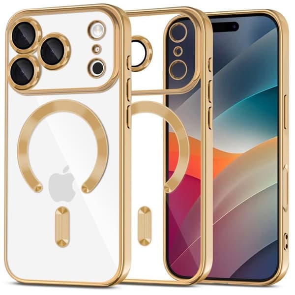 Tech-Protect telefontaske til iPhone 17 Pro Max Magsafe Flex - Guld