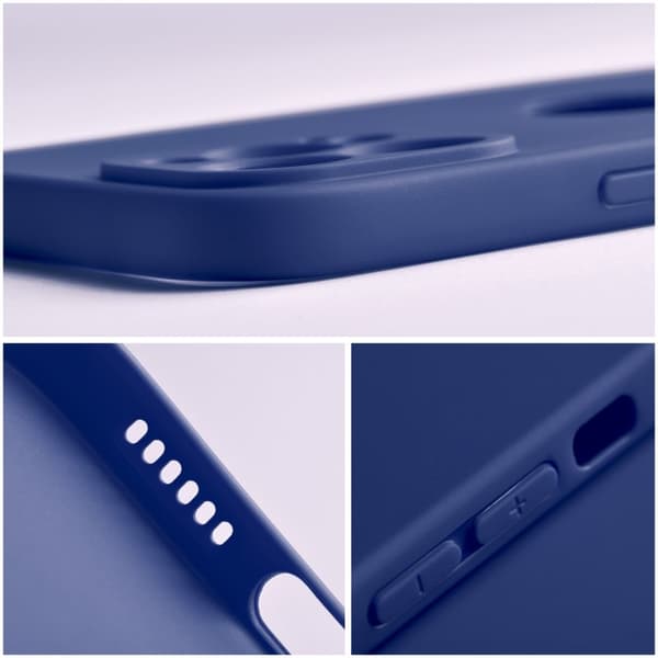 BLØDT etui til Samsung Galaxy A23 5G mørkeblå