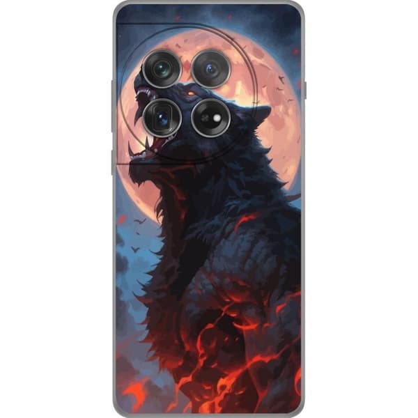 Taske til OnePlus 12 med Howling Wolf