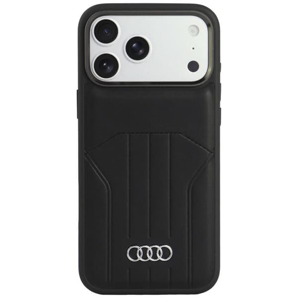 Audi-puhelinkotelo iPhone 18 Pro Max/17 Pro Max Magsafe - Musta