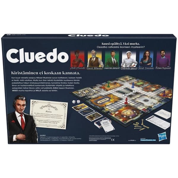 HASBRO Brädspel Cluedo (FI)