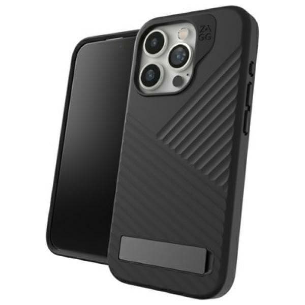 ZAGG Telefontaske til iPhone 15 Pro MagSafe Denali Snap Kickstand - Sort