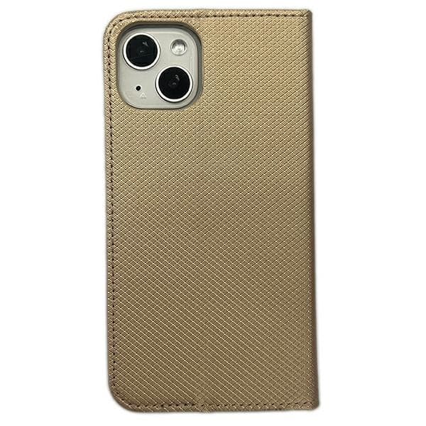 iPhone 15 Lompakkokotelo Smart Magnet - Kulta