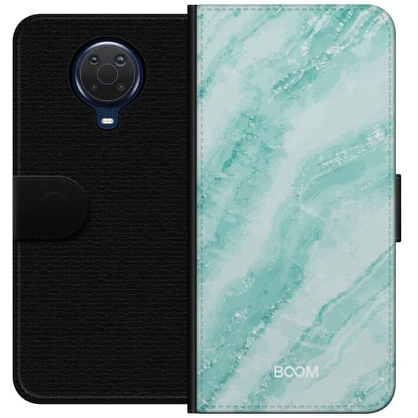 Plånboksfodral till Nokia G20 med Mint Marble